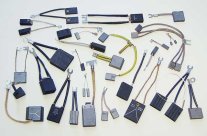 Commutator brushes