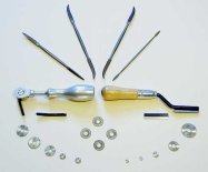 Hand slotters,files and saws